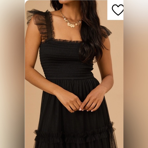 Altar’d State Kenna Tulle Maxi Dress - Picture 4 of 4